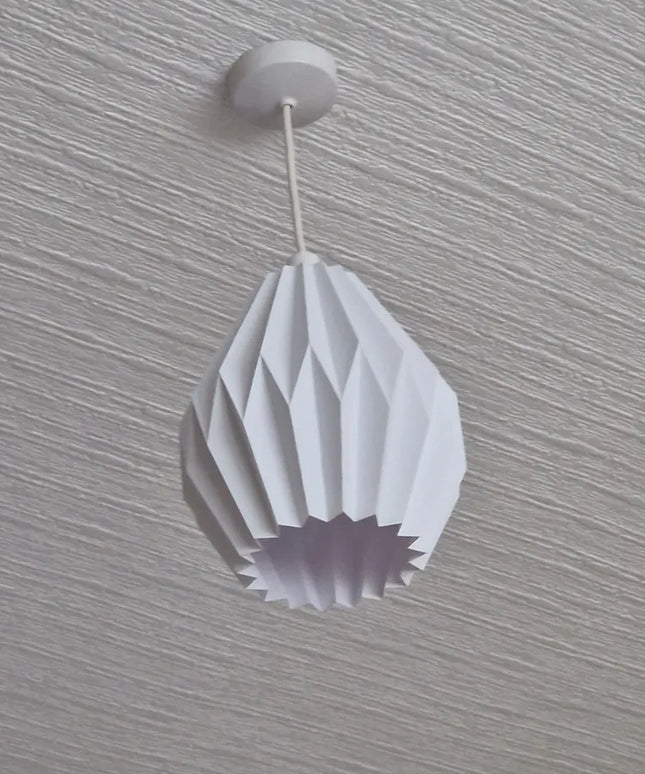 Origami Diamond Pendant Light – White / Origami Elmas Sarkıt Lamba – Beyaz