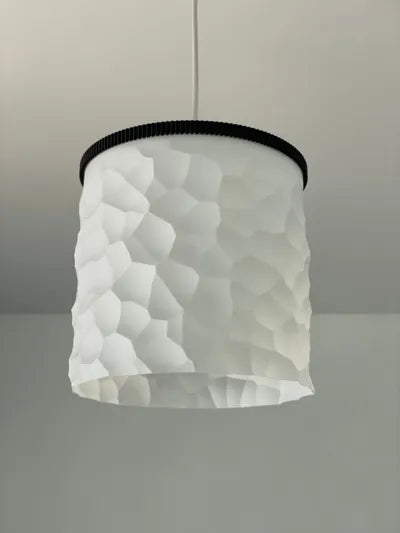 Pebble Hive Glow Pendant Light – White / Çakıl Petek Işığı Sarkıt Lamba – Beyaz