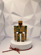 3D Minecraft Iron Golem