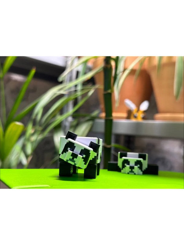 3D Minecraft Panda