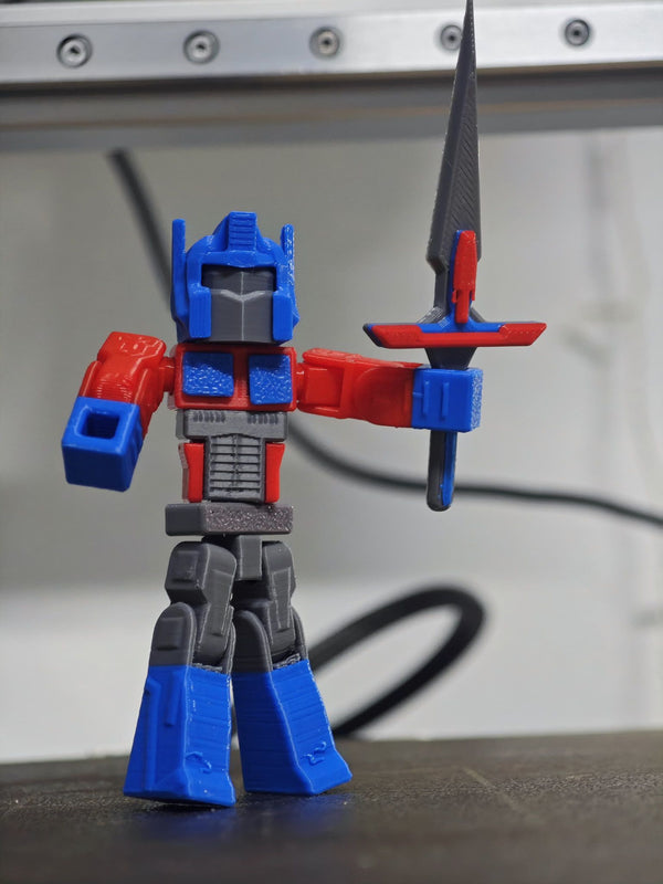 3D Minecraft Optimus Prime