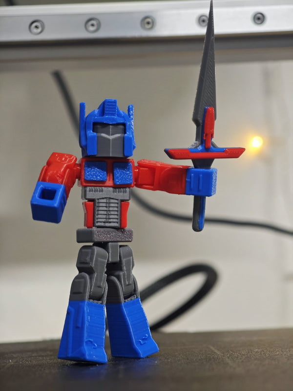 3D Minecraft Optimus Prime